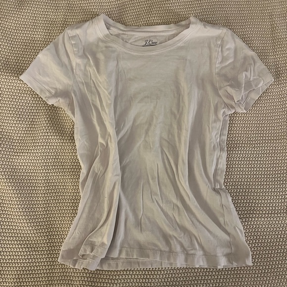 J Crew white cotton T-shirt size XS - Picture 2 of 5